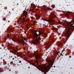 Sam Francis, Untitled, 1975, acrilico su carta, cm 58 x 73