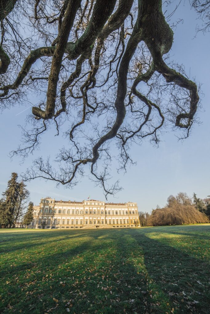Villa Reale di Monza lato Giardini Reali, Foto di Mario Donadoni © Archivio Consorzio Villa Reale e Parco di Monza