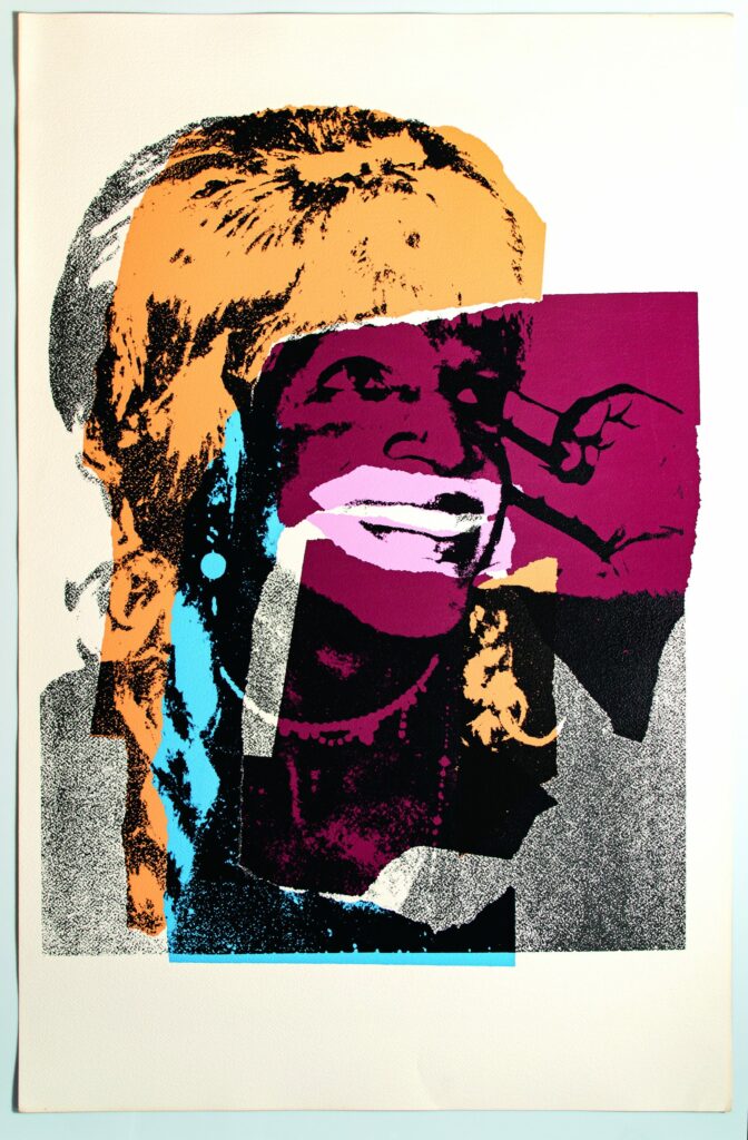 Andy Warhol, Ladies and Gentlemen II.133, 1975, Serigrafia a colori firmata in originale, 72.4 x 110.5 cm, Ed. 28/125, Deodato Arte